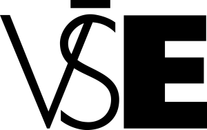 VŠE - logo černé - jednoduché