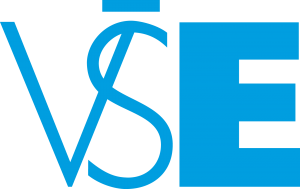 VŠE - logo modré