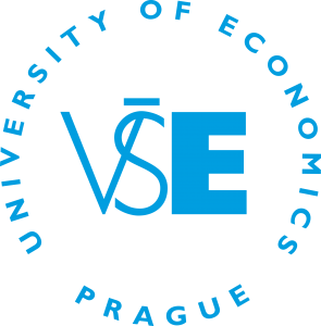 VŠE - logo modré - kulaté - English