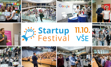 Startup Festival 2019 si posvítí na roli akcelerátorů a přínos startupů k udržitelné budoucnosti /11. 10./